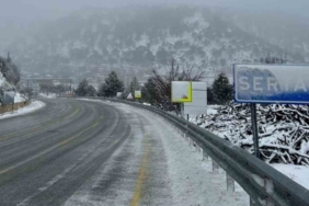 Sertavul Geçidi’nde ulaşım kontrollü sağlanıyor