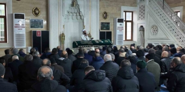 Servis kazasında hayatını kaybeden şoför, son yolculuğuna uğurlandı