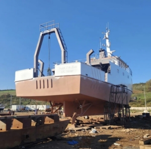 Seydi Ali Reis Gemisi teknik yenileme için karaya alındı