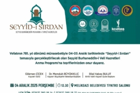 Seyyid Burhaneddin, vefatının 781. yıldönümünde anılacak