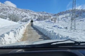 Siirt’te kar nedeniyle kapanan yollar açıldı