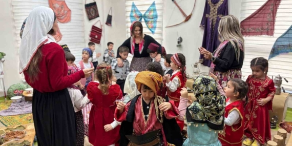 Sincan Belediyesi kreşlerinde yerli malı haftası heyecanı