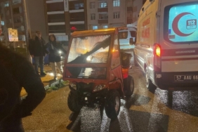 Sinop’ta ATV yayaya çarptı: 1 yaralı