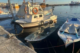 Sinop’ta kayık battı