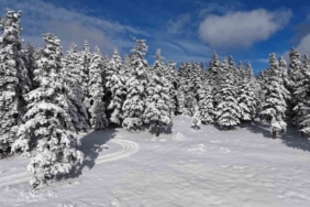 Sinop’tan kar manzaraları