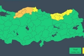 Sinop’un batısı için sarı kodlu kar alarmı