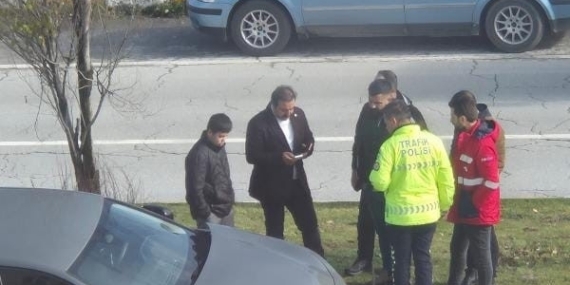 Şırdancı Mehmet yayaya çarptı: Kadının kolu ve bacağı kırıldı