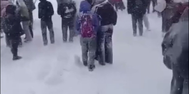 Şırnak okullar bölgesinde öğrenciler mahsur kaldı