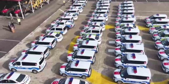 Şırnak’a 189 araçlık filo törenle teslim edildi