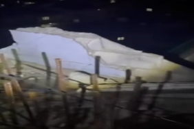 Şırnak’ta 7 katlı apartmana yıldırım düştü