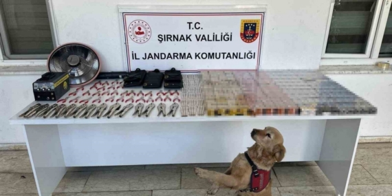 Şırnak’ta Jandarma’dan kaçakçılık operasyonu: 27 milyon liralık kaçak malzeme ele geçirildi
