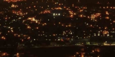 Sisle bütünleşen Mardin gecesi kartpostallık görüntüler oluşturdu