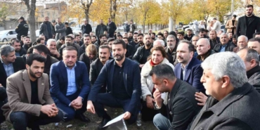 Siverek’te yürek burkan protesto: Eşimin acısı son olsun, bu yolu kaldırın!