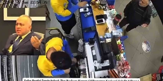 Siyasi parti ilçe başkanından kasiyere tehdit