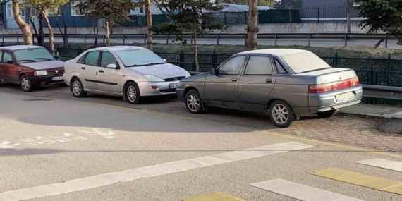 Soğuk hava sebebiyle çimler ve otomobil camları buz tuttu