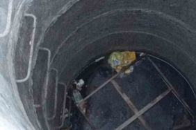 Su kuyusunda mahsur kalan yavru kedi, kurtarılarak annesine teslim edildi