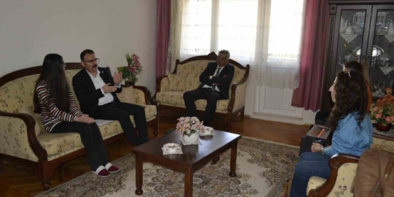 Sultanhisar’da ’Misafirim Kaymakamım’ projesi Salavatlı ve Atça’da devam etti