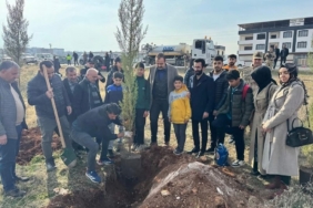 Sur olaylarında şehit düşen kolluk kuvvetleri için Diyarbakır’da fidan dikildi