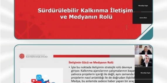 Sürdürülebilir kalkınma politikalarında iletişimin önemi ele alındı