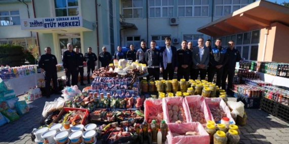 Tarsus’ta halk sağlığını tehdit eden on binlerce ürün toplatıldı