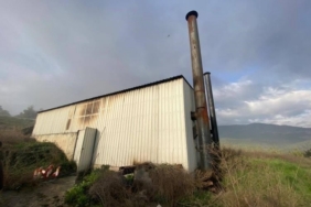 Tavuk çiftliğinde çıkan yangın korkuttu