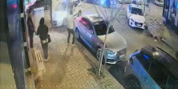 Tekirdağ’da feci kaza kamerada