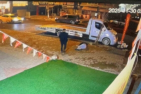 Tekirdağ’da motosiklet oto kurtarıcıya ok gibi saplandı