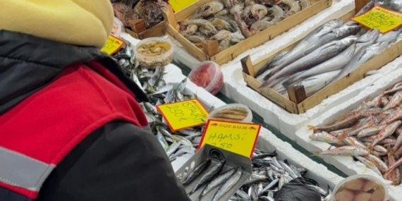 Tekirdağ’da perakende balık satış noktalarına sıkı denetim