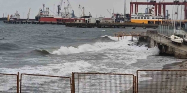 Tekirdağ’da şiddetli poyraz