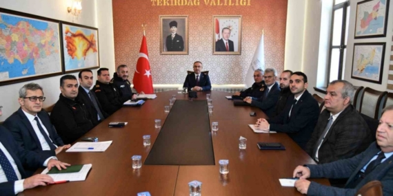 Tekirdağ’da yılbaşı tedbirleri: 2 bin 816 personel görev başında olacak