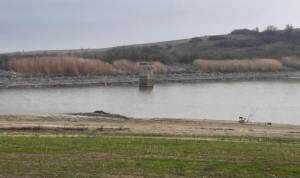 Tekirdağ’daki Hayrabolu Göleti’nde su seviyesi ciddi oranda düştü