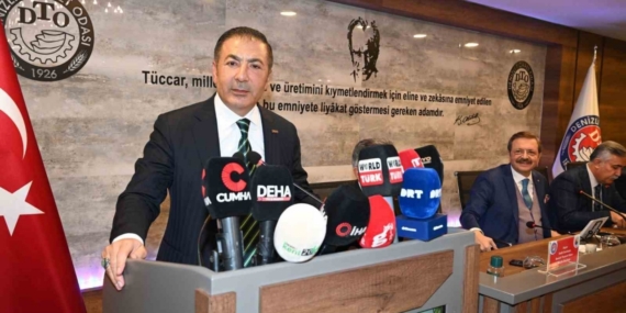 TOBB Başkanı Hisarcıklıoğlu’ndan DTO Başkanı Erdoğan’a övgü üstüne övgü