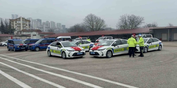 Tokat’ta emniyet ve jandarmaya 79 yeni hizmet aracı