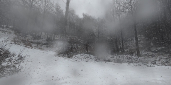 Tokat’ta kesimlerinde kar yağışı etkili oldu