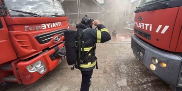 Tokat’ta spiral makinesinin oluşturduğu kıvılcım yangına neden oldu