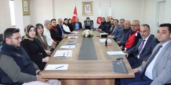 Tomarza’da İlçe Afet Koordinasyon Kurulu Toplantısı yapıldı