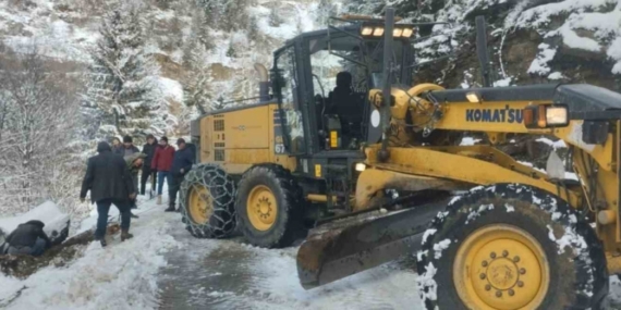 Trabzon’da belediye ekiplerinin kış mesaisi başladı