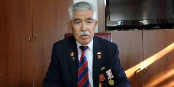 Trafik kazasında hayatını kaybeden Kıbrıs Gazisi toprağa verildi