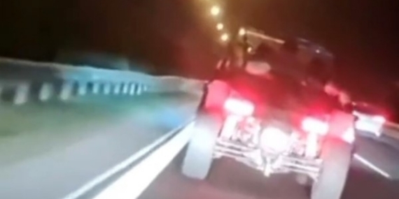 Trafikte tehlikeli hareketler yapan sürücü yakalandı