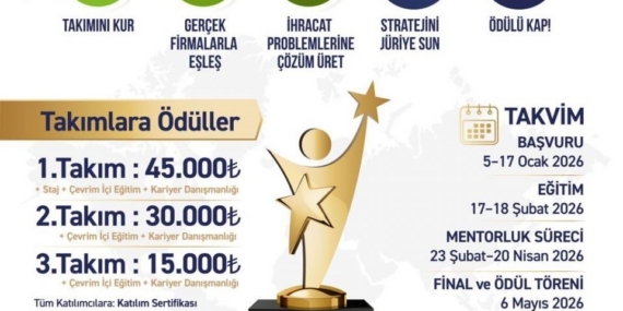 Trakya İhracatında genç stratejiler yarışması düzenlenecek