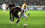 Trendyol Süper Lig: Gençlerbirliği: 2 - Trabzonspor: 1 (İlk yarı)