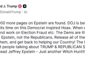 Trump’tan Adalet Bakanlığı’na Epstein belgeleri çağrısı: "Hepsinin isimlerini açıklayıp ülkeye hizmete geri dönün"
