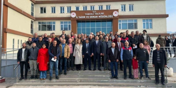 Tunceli’de arıcılara yönelik bakım ve hastalıklarla mücadele eğitimi