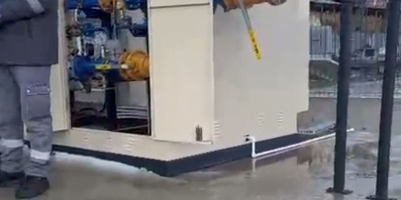 Türkeli’de taşımalı doğalgaz yeniden verilmeye başlandı