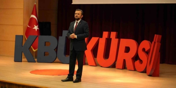 Türkiye Ulusal Ajansı Başkanı Astarcı KBÜ’de öğrencilerle buluştu