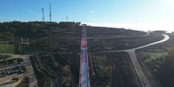 Türkiye’nin en uzun kaydırağı Kocaeli’ye yapılıyor