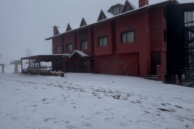 Uludağ’da kar var oteller kapalı