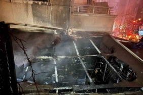 Ümraniye’de dükkan alevlere teslim oldu