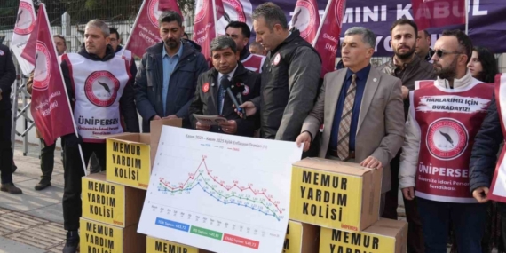 ÜNİPERSEN Başkanı Güzel: "Memurun geleceğini garanti altına alacak bir düzenleme maalesef gelmedi"