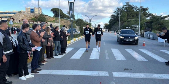 Üniversiteli gençler, Gazze için koştu